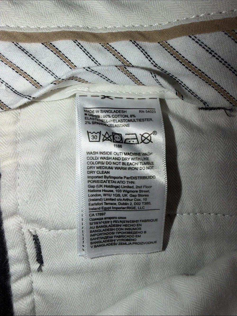 Banana Republic Men's Charcoal Dress Pants